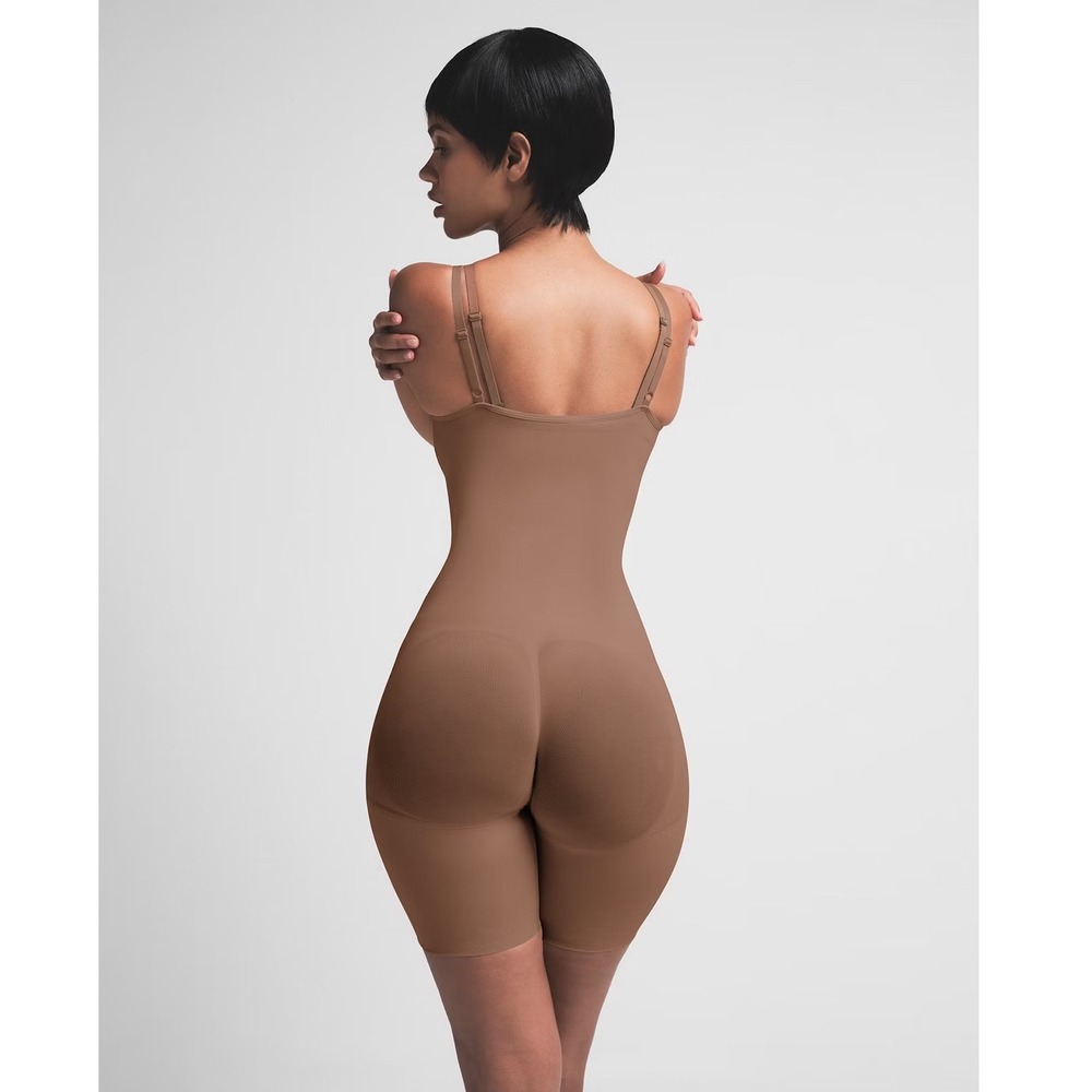 SKIMS Butt Lifting Open Bust Bodysuit Body Shaper Jumpsuit Jasper Size‎ S